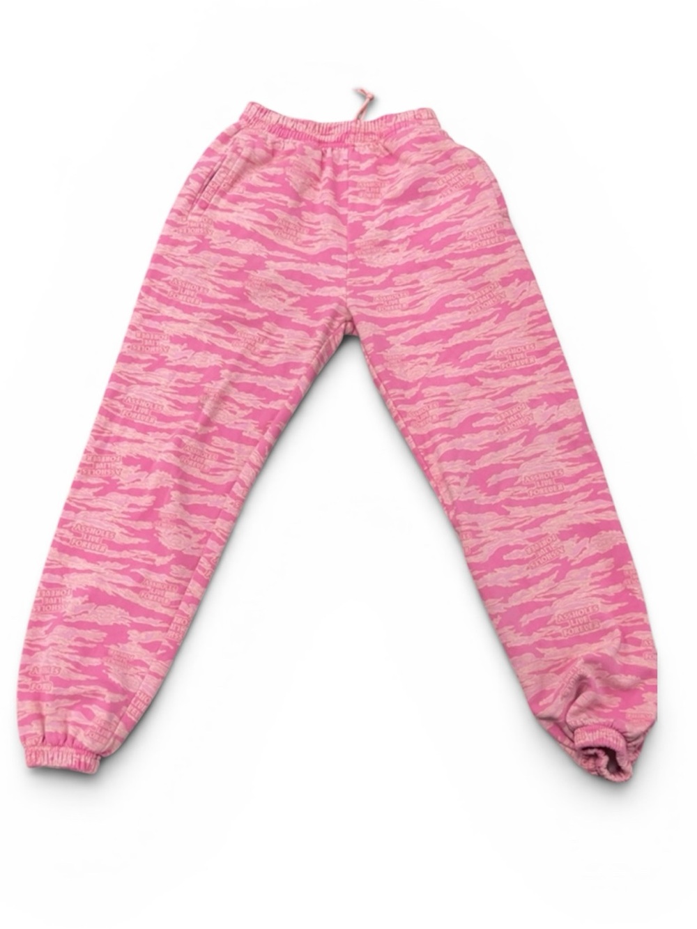 Assholes live forever camo logo sweatpants